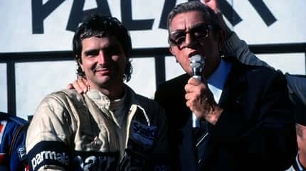 Nelson Piquet - Brabham - Jean-Marie Balestre - GP USA-West 1981 - Las Vegas