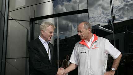 Max Mosley - Ron Dennis Max Mosley - Ron Dennis