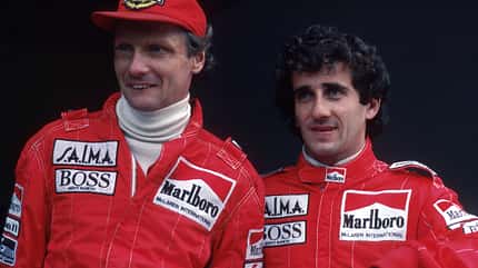 Niki Lauda - Alain Prost - McLaren 1985 Niki Lauda - Alain Prost - McLaren 1985