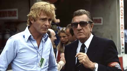 Max Mosley & Jean-Marie Balestre - GP Italien 1981 Max Mosley & Jean-Marie Balestre - GP Italien 1981
