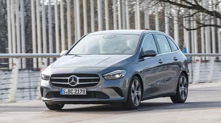 Mercedes B200d, BMW 218d Active Tourer, Vergleichstest, ams_2019_06 Mercedes B200d, Exterieur