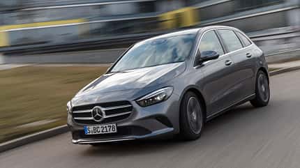 Mercedes B200d, BMW 218d Active Tourer, Vergleichstest, ams_2019_06 Mercedes B200d, Interieur