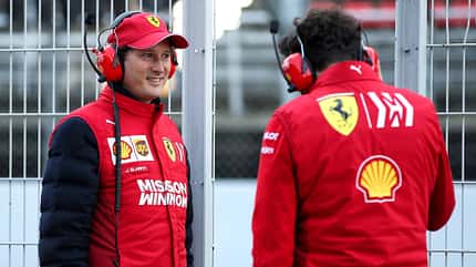 John Elkann & Mattia Binotto - Ferrari - Barcelona - F1-Test - 01. März 2019 John Elkann & Mattia Binotto - Ferrari - Barcelona - F1-Test - 01. März 2019