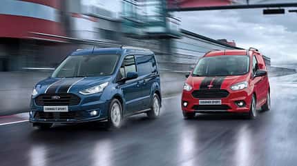 Ford Courier, Connect Custom "Sport"-Varianten 