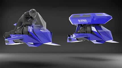 Fliegendes Motorrad Jetpack Aviation Recreational Speeder Jetpack Aviation Recreational Speeder Fliegendes Motorrad.