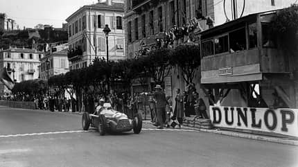 Juan Manuel Fangio - Alfa Romeo 158 - GP Monaco 1950 Juan Manuel Fangio - Alfa Romeo 158 - GP Monaco 1950
