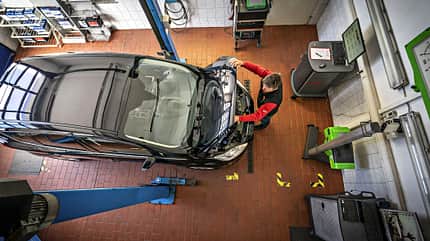 Ford C-Max, Werkstatt