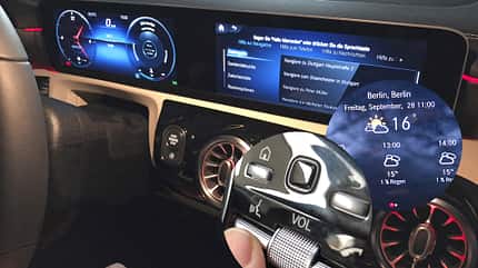 Digitale Sprachassistenten, Test, asv_2019_07 Digitale Sprachassistenten, Mercedes M-BUX