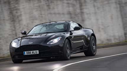 Aston Martin DB 11, Lexus LC 500, Vergleichstest, spa_2019_04 Aston Martin DB 11, Exterieur