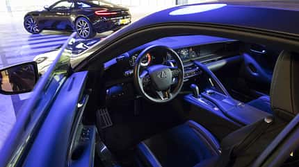 Aston Martin DB 11, Lexus LC 500, Vergleichstest, spa_2019_04 Lexus LC 500, Interieur