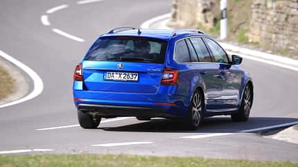 Ford Focus Turnier, Renault Megane, Skoda Octavia Combi, Vergleichstest, ams0819 Skoda Octavia, Exterieur