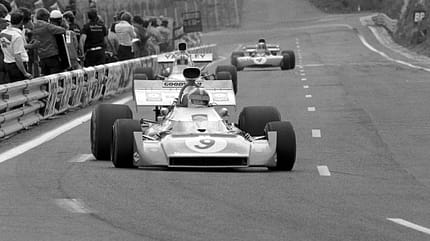 Chris Amon - Matra MS120D - GP Frankreich 1972 - Clermont Ferrand Chris Amon - Matra MS120D - GP Frankreich 1972 - Clermont Ferrand