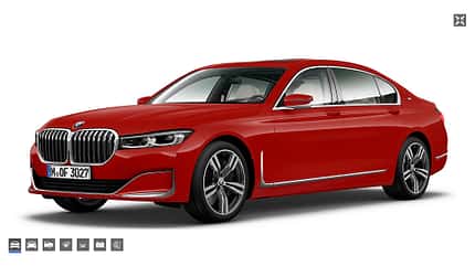 BMW 7er Rosso Corsa BMW 7er Rosso Corsa