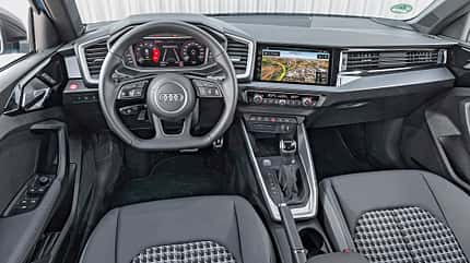 Audi A1 Sportback 40 TFSI, Mini Viertürer Cooper S, Vergleichstest, ams0919 Audi A1 Sportback 40 TFSI, Interieur