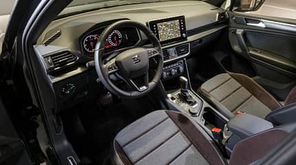 Hyundai Santa Fe, Seat Tarraco, Vergleichstest ams1019 Seat Tarraco, Interieur
