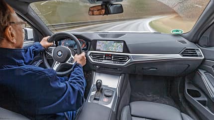 BMW 320d M SPORT, Einzeltest, asv1019 BMW 320d M SPORT, Interieur