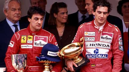 Jean Alesi - Ayrton Senna - GP Monaco 1991 Jean Alesi - Ayrton Senna - GP Monaco 1991