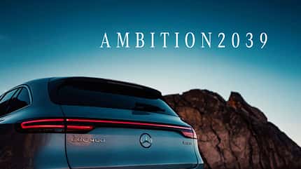 Mercedes EQC 400 Firmenstrategie "Ambition 2039" 05/2019, Mercedes EQC 400 Firmenstrategie "Ambition 2039"