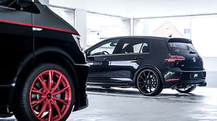 05/2019, Abt VW T6 DA-Teambus und VW Golf R Abt VW T6 DA-Teambus und VW Golf R