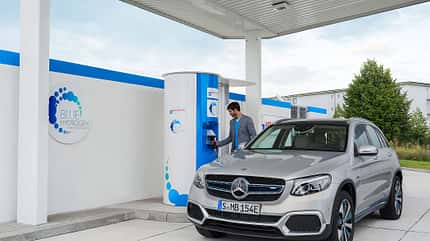 Wasserstoff-Auto Brennstoffzelle Mercedes GLC F-Cell Wasserstoff-Tankstelle, Mercedes, GLC Wasserstoff-Auto Brennstoffzelle
