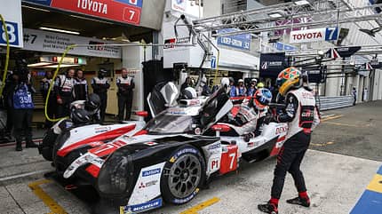Toyota (#7) - 24h-Rennen Le Mans 2019 Toyota (#7) - 24h-Rennen Le Mans 2019