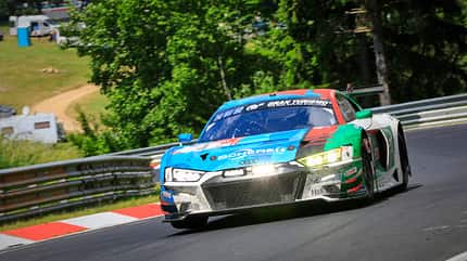 Audi R8 LMS - Startnummer #4 - 24h Rennen Nürburgring - Nürburgring-Nordschleife - 23. Juni 2019 Audi R8 LMS - Startnummer #4 - 24h Rennen Nürburgring - Nürburgring-Nordschleife - 23. Juni 2019
