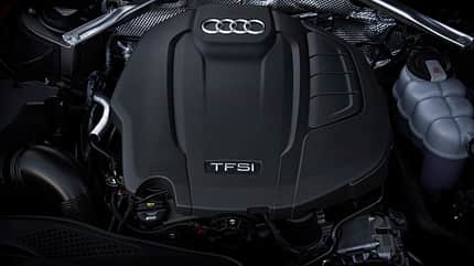 Audi A4, Fahrbericht, ams1619 Audi A4, Motorraum