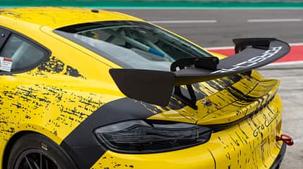 Porsche 718 Cayman GT4 Clubsport, Fahrbericht Porsche 718 Cayman GT4 Clubsport, Exterieur