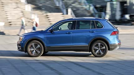 Audi Q3 45 TFSI Quattro, VW Tiguan 2.0 TSI 4Motion, Vergleichstest, ams1719 VW Tiguan 2.0 TSI 4Motion, Exterieur