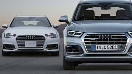 Entweder ODER Audi Q5 Quattro A4 Avant Vergleich Collage Entweder ODER Audi Q5 Quattro A4 Avant Vergleich Collage