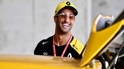 Daniel Ricciardo - Renault Megane RS - GP Ungarn 2019 Daniel Ricciardo - Renault Megane RS - GP Ungarn 2019