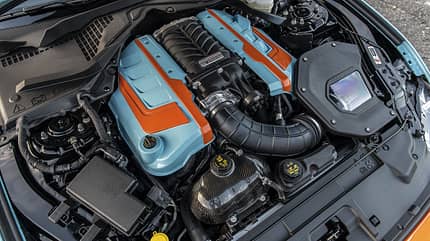 2019 Roush Ford Mustang Stage 3 im Gulf-Design 08/2019, 2019 Roush Ford Mustang Stage 3 im Gulf-Design