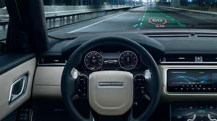 Jaguar Land Rover 3D Display Navigation HUD Jaguar Land Rover 3D Display Navigation HUD