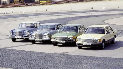 Mercedes S-Klasse Generationen Mercedes S-Klasse Generationen
