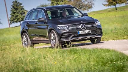 BMW X3 xDrive 30d, Mercedes GLC 300 d 4Matic, Volvo XC60 B5 AWD, Vergleichstest, ams1919 Mercedes GLC 300 d 4Matic, Exterieur