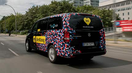 Mercedes-Benz eVito, Advertorial Mercedes-Benz eVito