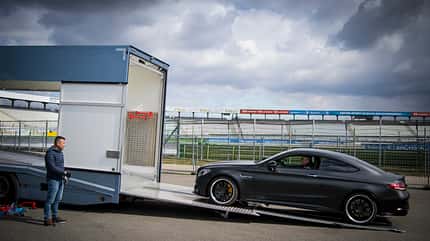 Mercedes-Benz C AMG , Vergleichstest, spa0719 AMG C63 S Coupe, Exterieur