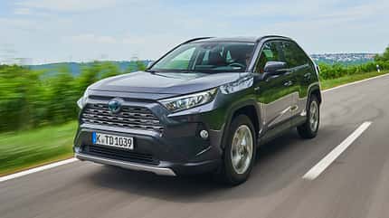 Toyota Corolla TS 2.0 Hybrid, Toyota RAV4 2.5 Hybrid, Vergleichstest, ams2019 Toyota RAV4 2.5 Hybrid, Exterieur