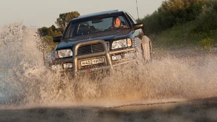 Russland Mercedes S500 Offroad 4X4 Umbau