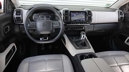 Citroën C5 Aircross Puretech, Mazda CX-30 G 2.0 M Hybrid, Opel Grandland X 1.2 DI Turbo, Vergleichstest, ams2219 Citroën C5 Aircross Puretech, Interieur