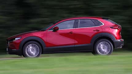 Citroën C5 Aircross Puretech, Mazda CX-30 G 2.0 M Hybrid, Opel Grandland X 1.2 DI Turbo, Vergleichstest, ams2219 Mazda CX-30 G 2.0 M Hybrid, Exterieur