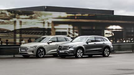 Audi E-Tron, Mercedes EQC, ams 2019_23, Vergleichstest Audi E-Tron, Mercedes EQC, ams 2019_23, Exterieur