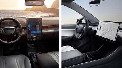 Ford Mustang Mach E Tesla Model Y Vergleich Ford Mustang Mach E Tesla Model Y Vergleich