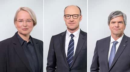 11/2019, Dr. Sabine Maaßen, Dirk Große-Loheide, Dr. Arno Antlitz Dr. Sabine Maaßen, Dirk Große-Loheide, Dr. Arno Antlitz
