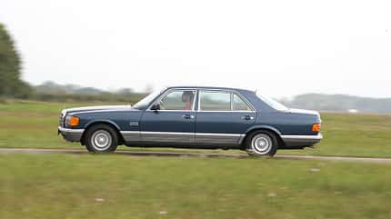 Mercedes 500 SEL W126, Einzeltest, ams2519 Mercedes 500 SEL W126, Exterieur