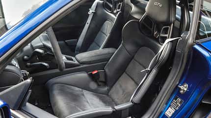 Porsche 718 Cayman GT4, Einzeltest, spa1119 Porsche 718 Cayman GT4, Interieur