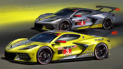 Chevrolet Corvette C8.R - Rennwagen Chevrolet Corvette C8.R - Rennwagen