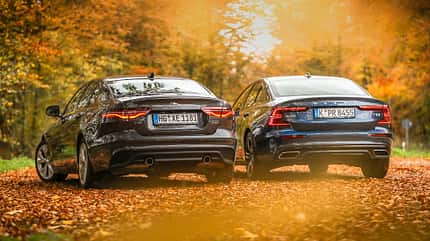 Jaguar XE P250, Volvo S60 TS, ams_2020_02, Vergleichstest Jaguar XE P250, Volvo S60 TS, Exterieur