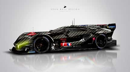 Peugeot Le Mans Hypercar Concept - Sean Bull Design Peugeot Le Mans Hypercar Concept - Sean Bull Design