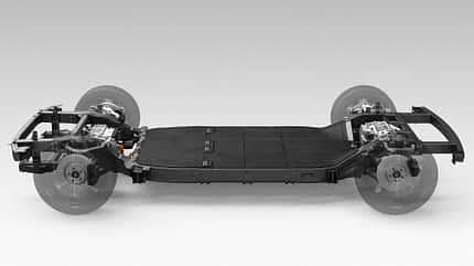 Canoo Skateboard-Plattform für Elektroautos 02/2020, Canoo Skateboard-Plattform für Elektroautos